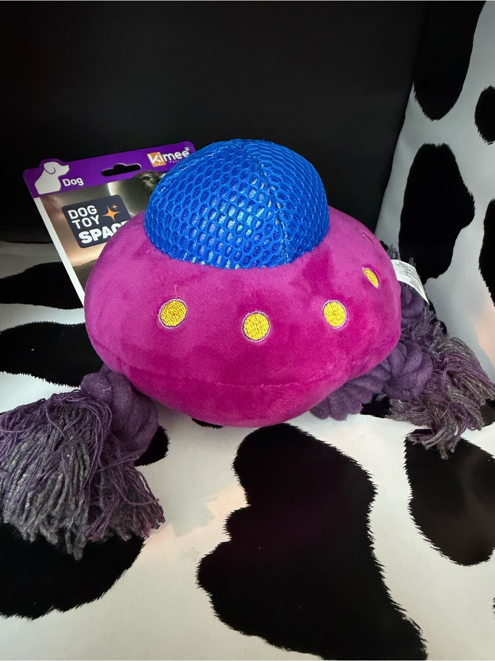 Kimee Durable UFO Rope Pet Plush Toy - Picture 3 of 5